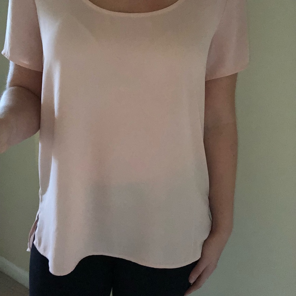 Sold ❗️HOST PICK❗️Express pink/coral dress shirt! - Picture 3 of 6